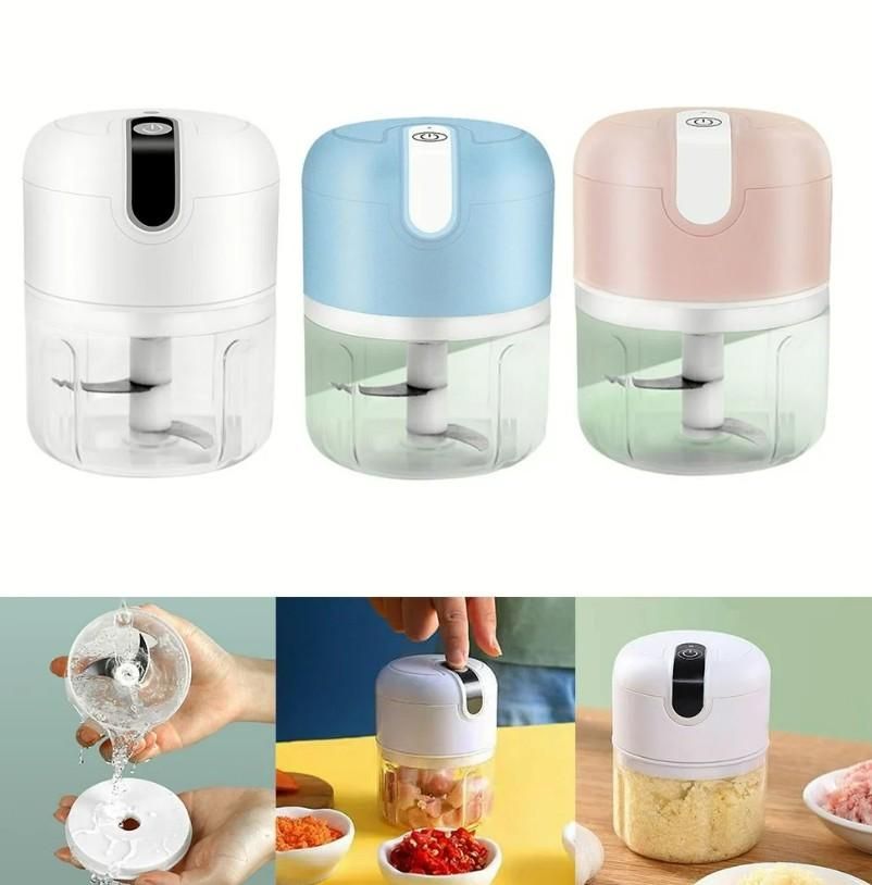 Electric Garlic Chopper Portable Food Processor
