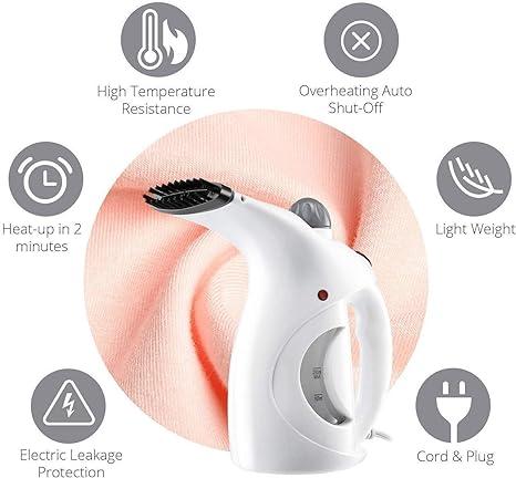Handheld Portable Facial Vapor Steamer Iron Brush