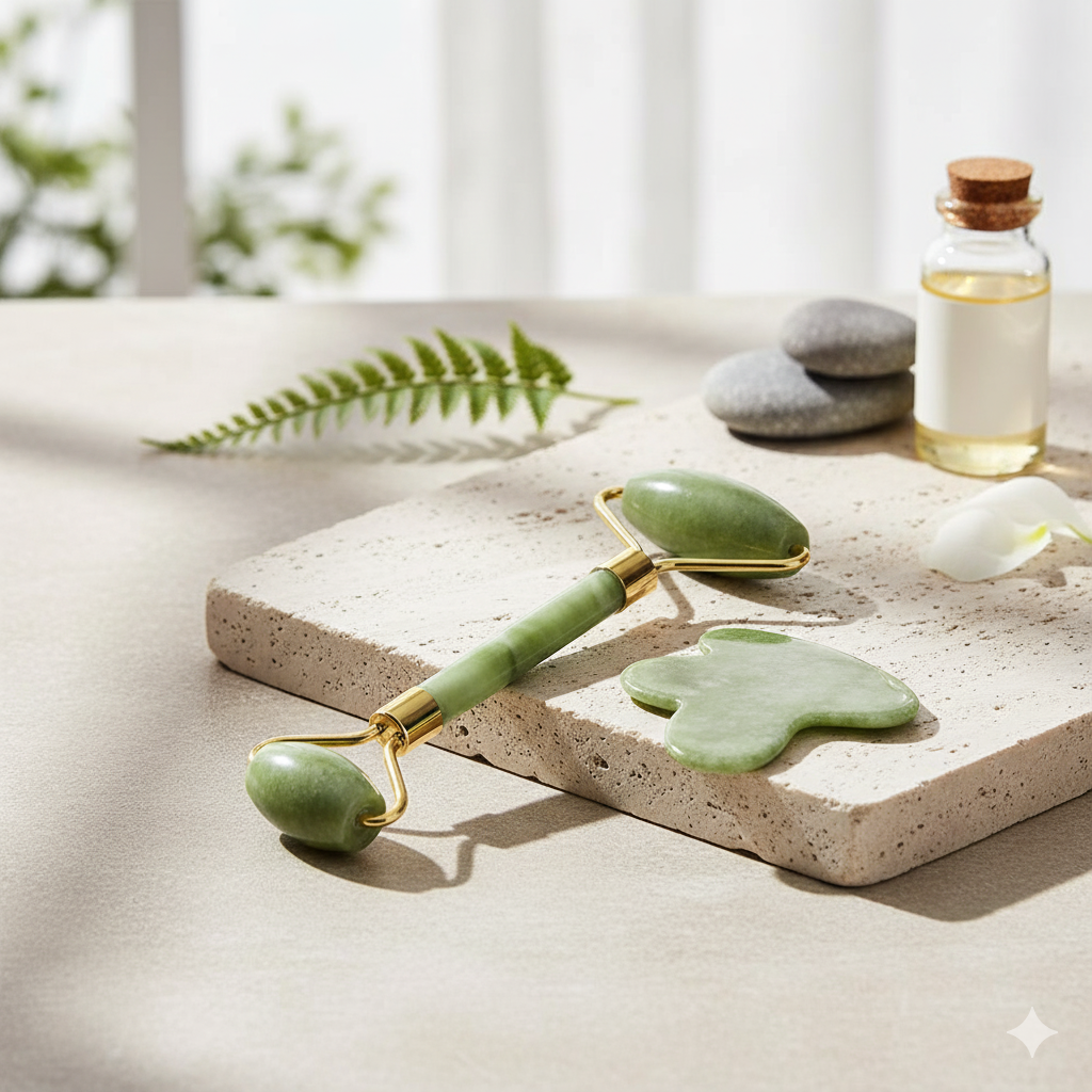 Elevate Your Skincare Ritual with Natural Jade Facial Tools