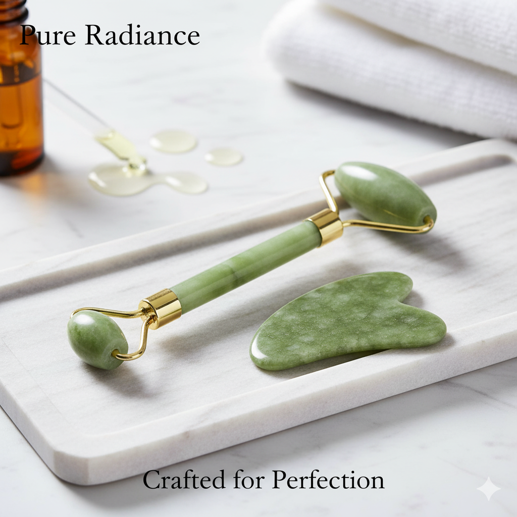 Elevate Your Skincare Ritual with Natural Jade Facial Tools
